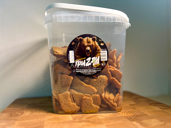 Ведро Ржаные гренки с чесноком в Хасавюрте