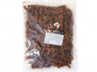 Гренки черные со вкусом буженины: Деревенские гренки со вкусом Томат Спайси (Сурские)