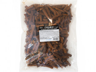 Мясо (АЛЬЯНС) вяленое свинина с халапеньо (500гр): Деревенские гренки со вкусом Камчатского краба (Сурские)