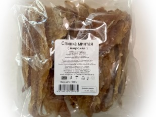 Лещ цимлянский вяленый: Минтай спинка широкая (МиЛара)