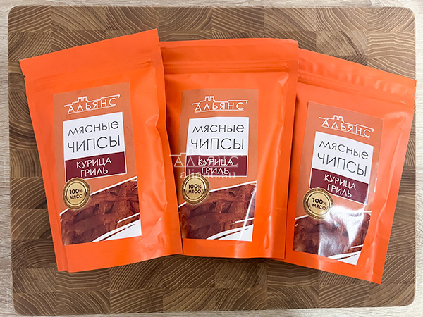 Мясо (АЛЬЯНС) вяленое курица "Гриль" 50 гр. в Хасавюрте