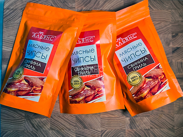 Мясо (АЛЬЯНС) вяленое свинина "Гриль" 50 гр. в Хасавюрте