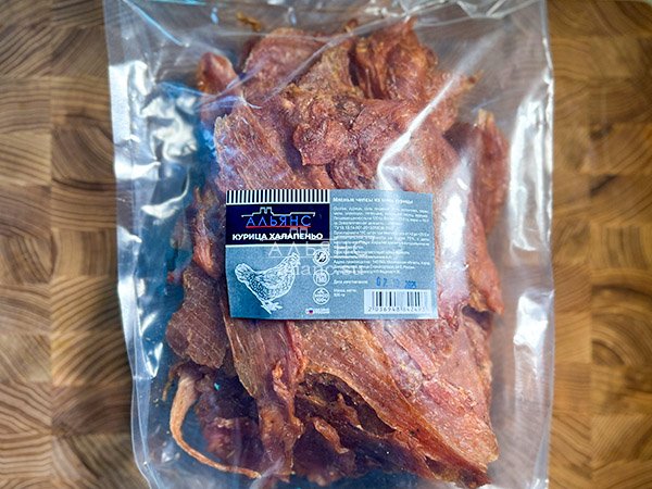 Мясо (АЛЬЯНС) вяленое курица 500гр "С халапеньо" в Хасавюрте