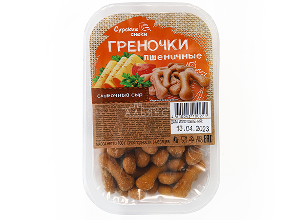Сурские (ПШЕНИЧНЫЕ) Сливочный сыр (100 гр) в Хасавюрте