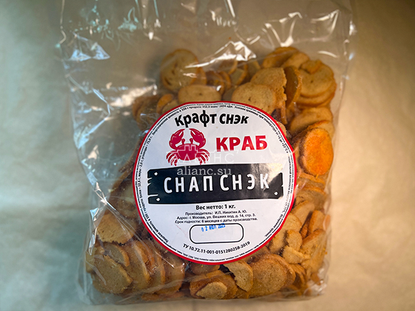 Снапсы ПШЕНИЧНЫЕ "Краб" в Хасавюрте