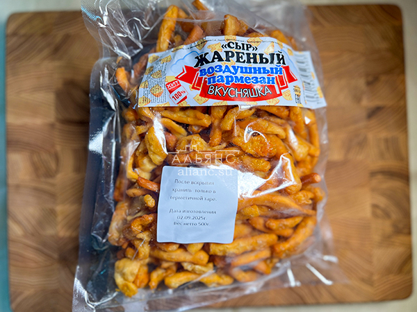 Жареный сыр "ВКУСНЯШКА" со вкусом пармезан (500 гр) в Хасавюрте