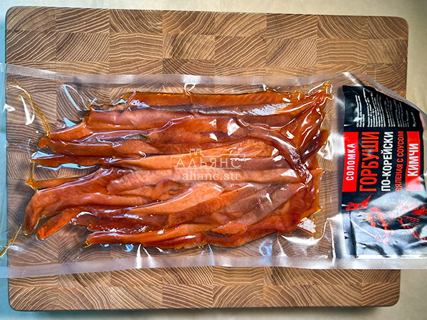 Горбуша соломка по-корейски в Хасавюрте