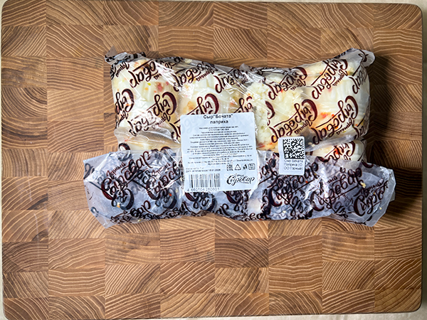 Сыр 1 кг ГОРНЫЙ СЫРОВАР (Бочата паприка) в Хасавюрте